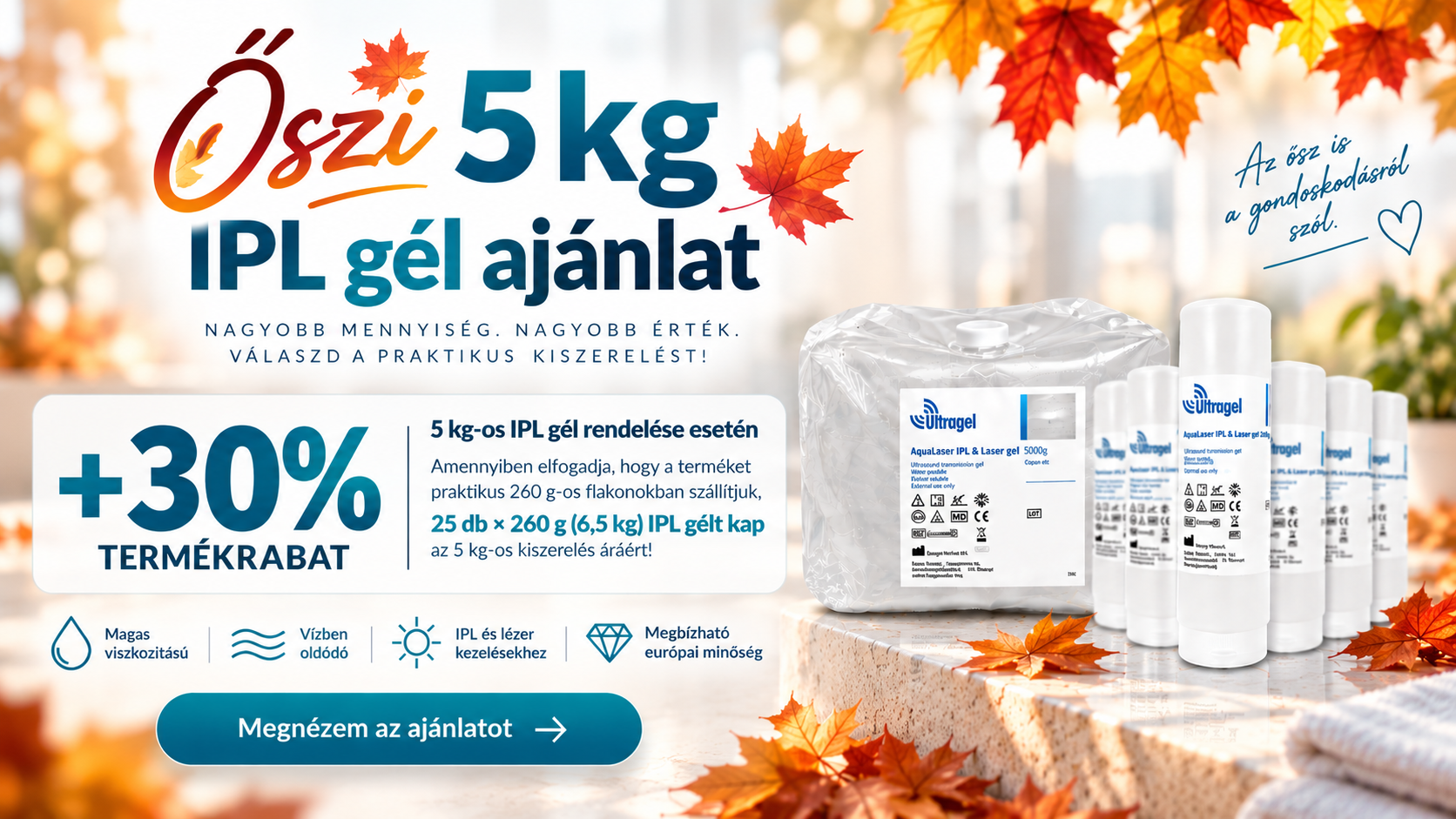Ultragél orvostechnikai készülékek