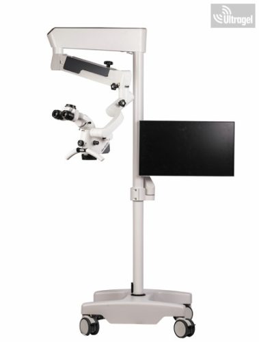 Microscope Surgical and ENT microscope with camera - Alltion AM 5000; 6x magnification