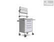 Aneszteziológiai és kötöző kocsi - INSAUSTI 3684B - 640x480mm