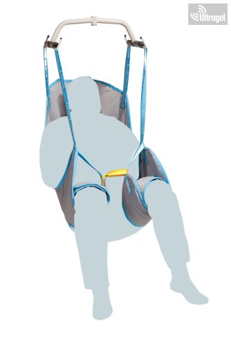 Betegemelő heveder FEJTÁMASZTÓVAL - 275kg