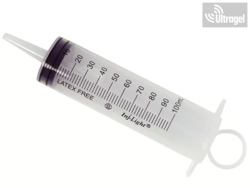 Fecskendő 50ml, 3 részes katéter 