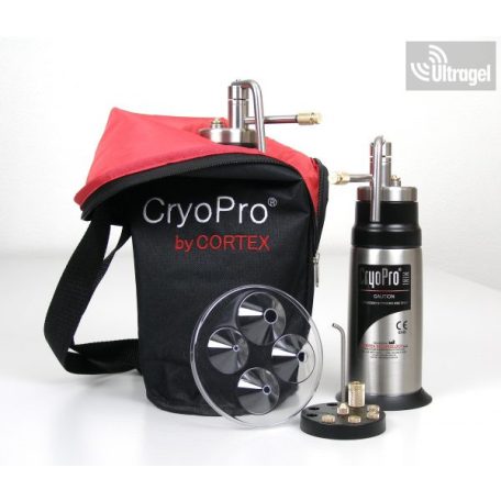 CryoPro MINI 350ml krioterápiás fagyasztó 5 fejjel 