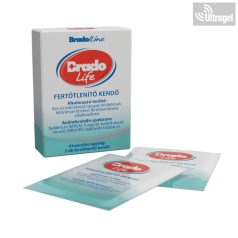 BradoLife kéz és bőrfertőtlenítő kendő - 5db/doboz
