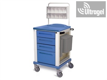 Aneszteziológiai kötöző kocsi - "SMALL" - 670x640cm FELSŐ ELEMMEL