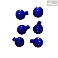 Rubber ball for chest suction electrode