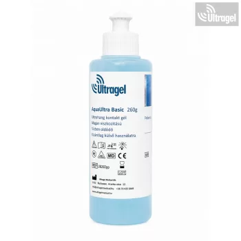 Ultrahang gél - AquaUltra BASIC 260gr / PUSH-PULL kupakkal