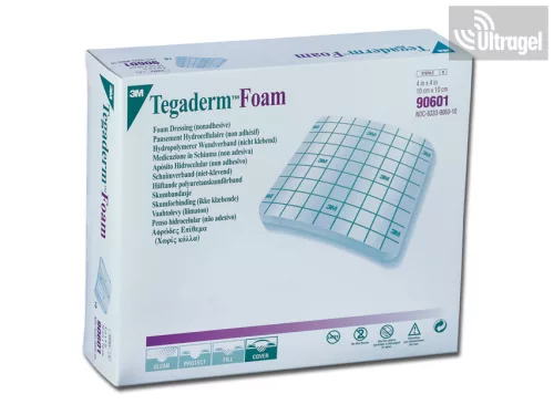 3M TEGADERM™ FOAM habkötszer 10x10cm  90601