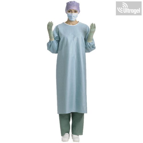 Műtőskabát Mölnlycke Barrier Bázis operációs kabát (két kéztörlővel) "XL-L"