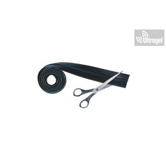   Méretre vágható 1m szilikon elektróda 50mm, 2mm hüvely csatlakozóval