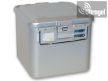 Sterilization box with 1 valve, grey (285x280x100 /135/150/200/260mm)