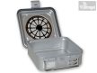 Sterilization box with 1 valve, grey (285x280x100 /135/150/200/260mm)