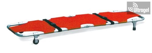 Stretcher bed folds 2 ways