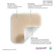 Mölnlycke Mepilex® 21 x 22cm - habkötszer akut és krónikus sebkezeléshez  (5db)
