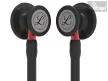 Littmann® Cardiology IV kardiológiai fonendoszkóp - 6200 FEKETE - VÖRÖS SZÁR