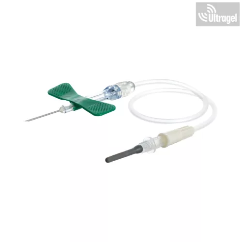 VACUETTE® Biztonsági Szárnyastű + Luer adapter 21 G 3/4, 19 cm 450081V1