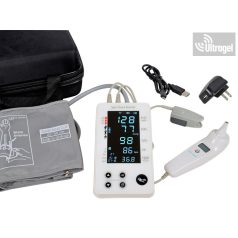   Vitalitás monitor PC-300, 4.3" - Hőm.+Vérnym.+SpO2+ Opc.:Gluc. és EKG