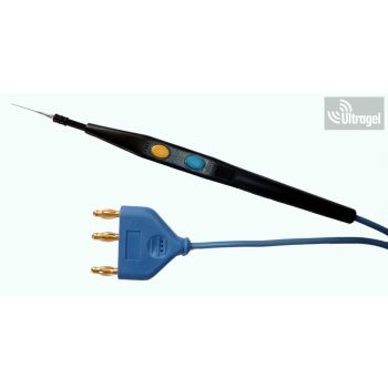   Kétkapcsolós STERILIZÁLHATÓ VALLEYLAB/GIMA 5m, kés elektródával, kézidarab, nagyfrekvenciás elektróda nyél 