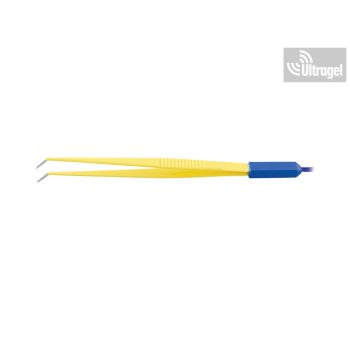   Bipoláris csipesz - egyenes, 15cm, hajlított, egyszerhasználatos