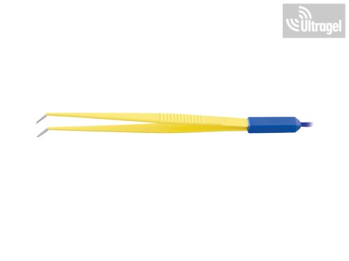 Bipoláris csipesz - egyenes, 15cm, hajlított, egyszerhasználatos