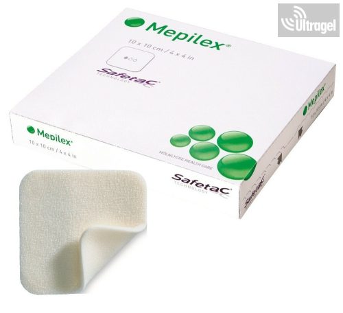 Mölnlycke Mepilex® 10 x 21cm - habkötszer akut és krónikus sebkezeléshez  (5db)