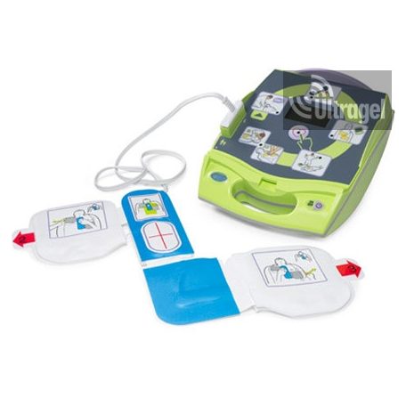 AED félautomata defibrillátor ZOLL AED - kijelzővel, magyar nyelvű hangüzenetekkel