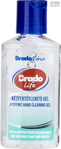 BradoLIFE GEL, alkoholos kézfertőtlenítő gél - 50 ml