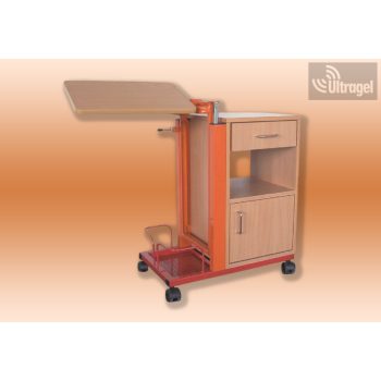   Kombinált éjjeliszekrény BÚTORLAP, kétoldalas, DÖNTHETŐ asztal