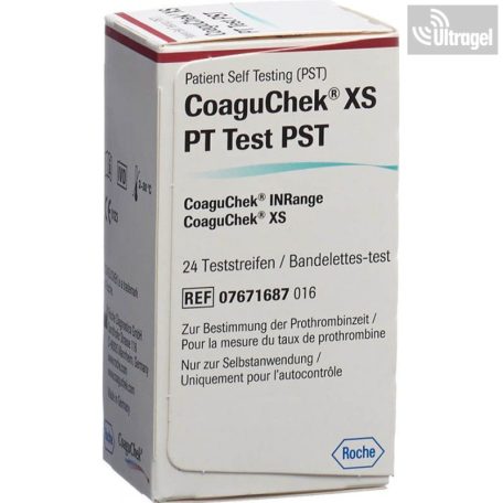 CoaguChek XS PT PST coagulation test strip - 24pcs