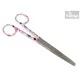 Sebészeti olló buborék mintás, tompa / hegyes - 14cm