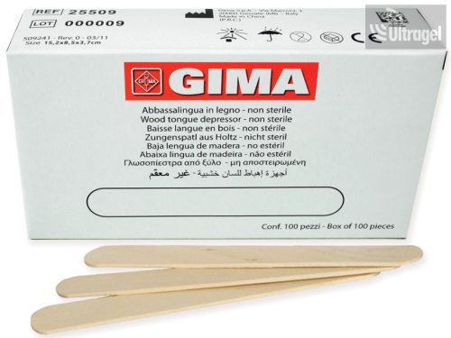 Fa nyelvlapoc - nem steril (100db/doboz)