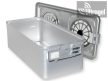 Sterilization box, 2 valves, grey (580x280x100 /135/150/200/260mm)