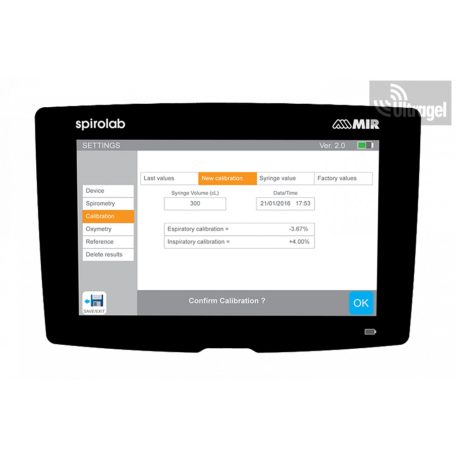 SPIROLAB NEW - spirometer FOR PROFESSIONAL USE