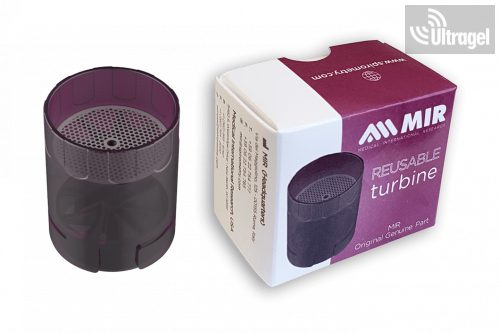 Turbine for spirometers - for reusable MIR spirometers, together with adult spirometer