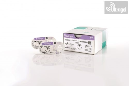 Varrófonal Novosyn lila, felszívódó 3/0 (2) HR26; 70 cm, RCP - C0068041N1