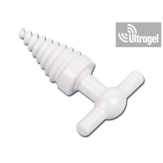 Szájterpesztő csavaros, fehér