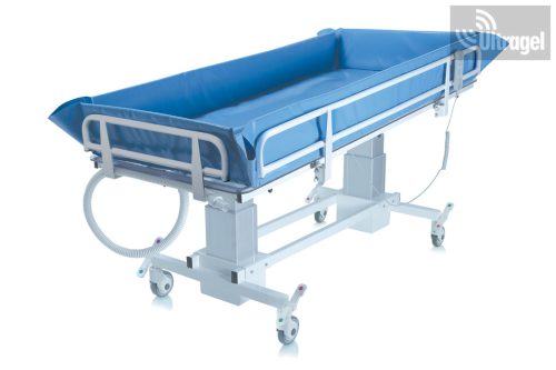 Betegfürdető kocsi - elektromos, Nefti - 325kg
