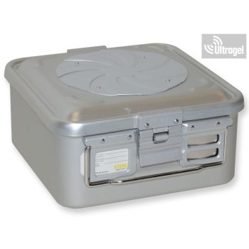   Sterilisation box with 1 valve, grey (285x280 / 135mm) - Barrier