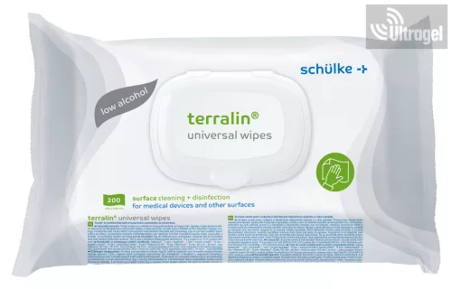 terralin® universal wipes – alacsony alkoholtartalmú fertőtlenítő kendő - 200 kendő
