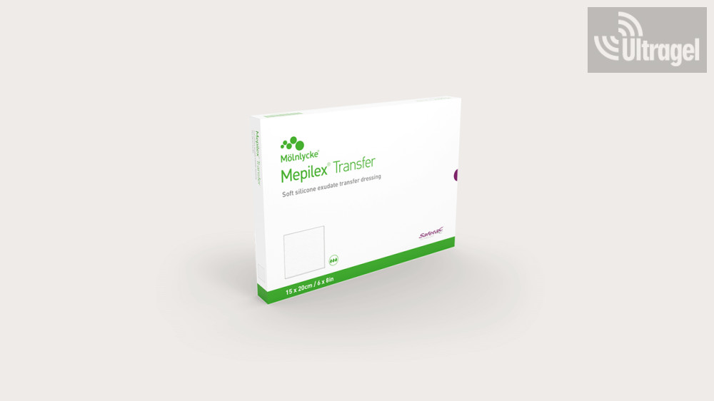 Mölnlycke Mepilex Transfer kötszer, 15 × 20 cm – termékkép 2