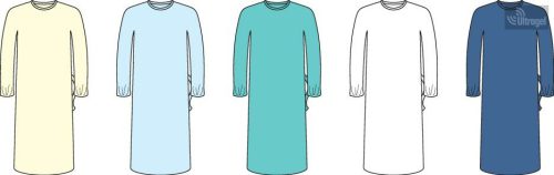 Mölnlycke Védőkabát nem steril 18g/m2 - zöld 1903