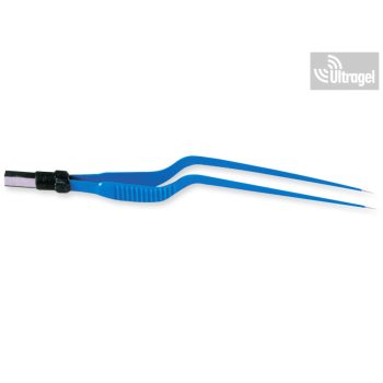   Bipoláris csipesz bayonett hajlított, 20cm - Többszörhasználatos