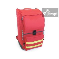 Sürgősségi hátizsák - piros - 40x30x57 cm
