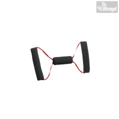   Gumis expander két markolattal BowTie™ - 4 erősségi színben, 35.5cm