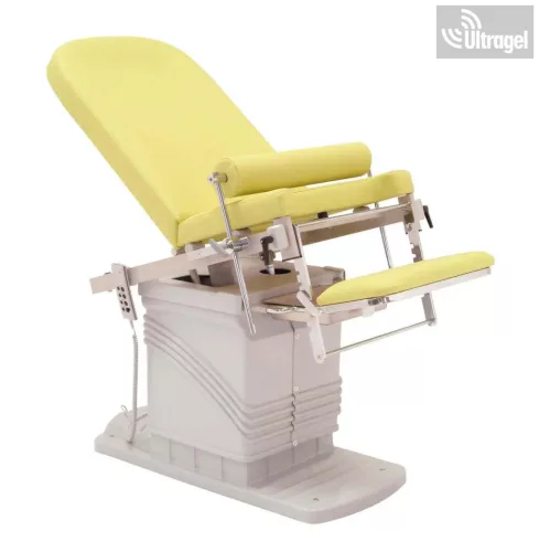 Proktológiai vizsgálószék / vizsgáló ágy, 3 mot., áll. mag. 60-90cm; 225kg TR.