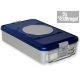 Sterilization box with 2 valves, blue, perforated (465x280x100 /135/150/200mm) - Barrier