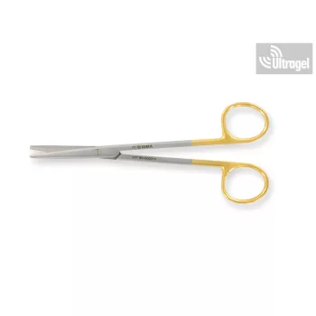   Gold - Metzenbaum olló 14; 18; 20cm - egyenes / hajlított Tungsten Karbid