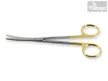Gold - Metzenbaum olló 14; 18; 20cm - egyenes / hajlított Tungsten Karbid