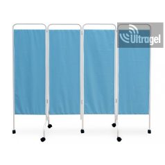 Paraván 4 részes, festett