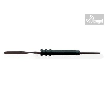   Kés elektróda 7 cm hosszú, többszörhasználatos, nagyfrekvenciás sebészeti vágóhoz