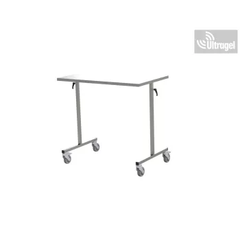 Villard - Rozsdamentes "Bridge" asztal 160*60cm